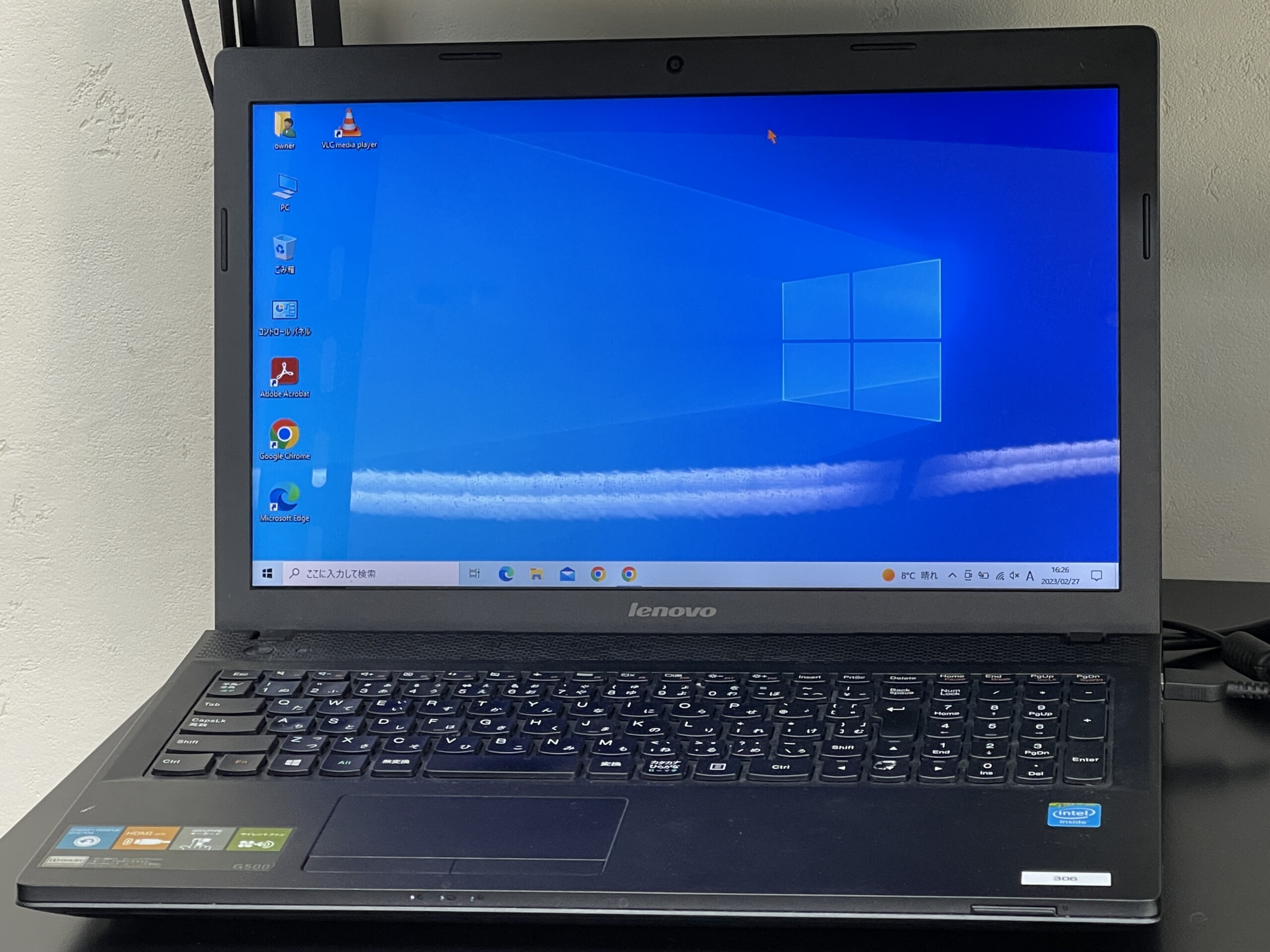 Lenovo ノートパソコン G500 Windows10 zoom可